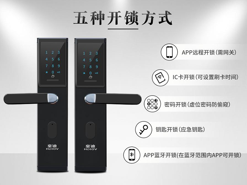 公寓酒店智能鎖開(kāi)鎖方式